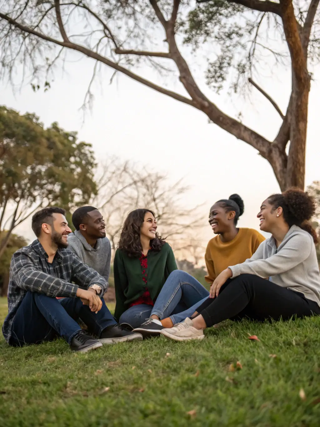 An image of participants enjoying a post-event gathering at an ATSK ball-trap event, highlighting the social and community aspects of the association.